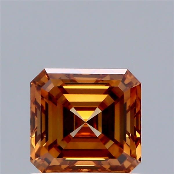 0.95 CT Fancy Intense Orange SQUARE EMERALD