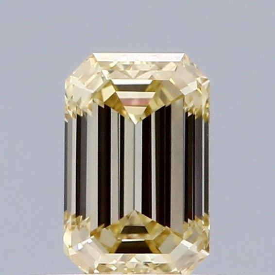 0.48 CT Fancy Light Yellow EMERALD