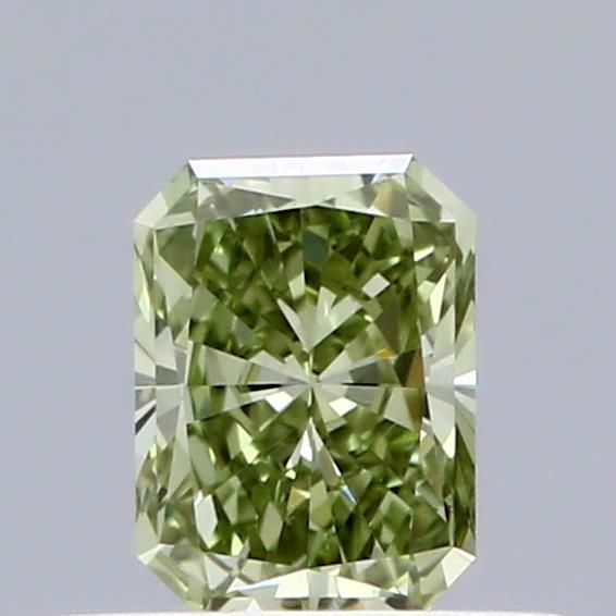 0.41 CT Fancy Vivid Green RADIANT