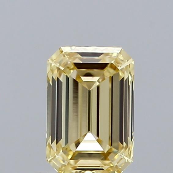 0.94 CT Fancy Yellow EMERALD