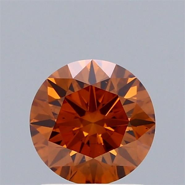 1.0 CT Fancy Orange ROUND