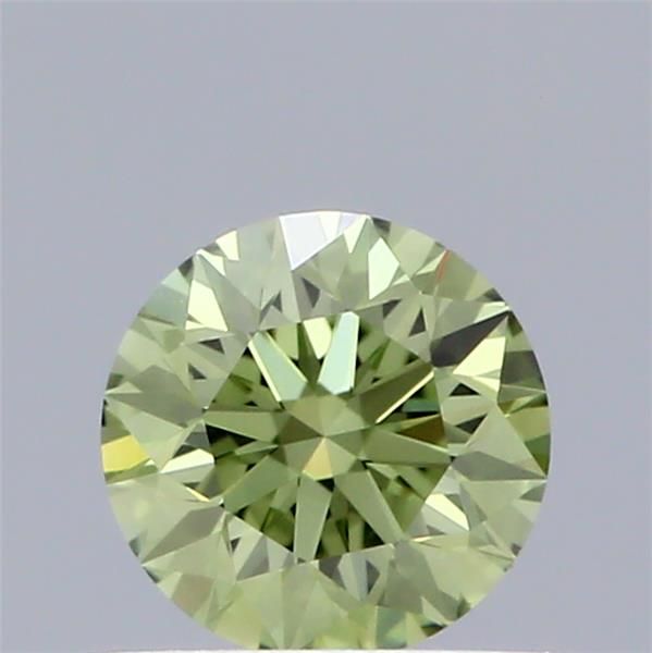 0.57 CT Fancy Intense Green ROUND