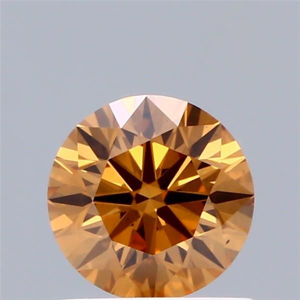 0.62 CT Fancy Intense Orange ROUND