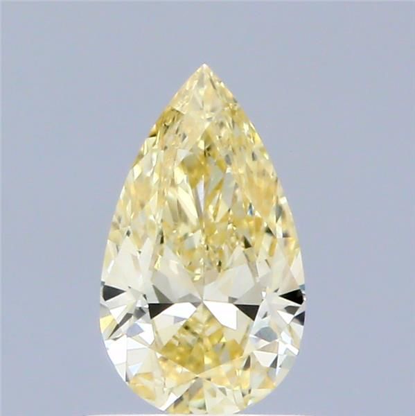 0.6 CT Fancy Yellow PEAR