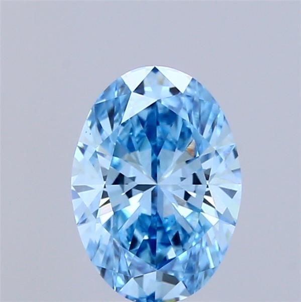 1.1 CT Fancy Vivid Blue OVAL