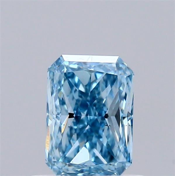 0.62 CT Fancy Vivid Blue RADIANT