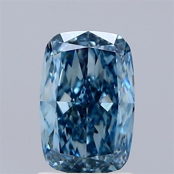 1.5 CT Fancy Vivid Blue CUSHION MODIFIED