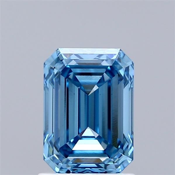 1.56 CT Fancy Vivid Blue EMERALD
