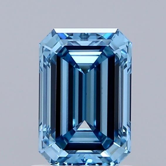1.38 CT Fancy Vivid Blue EMERALD