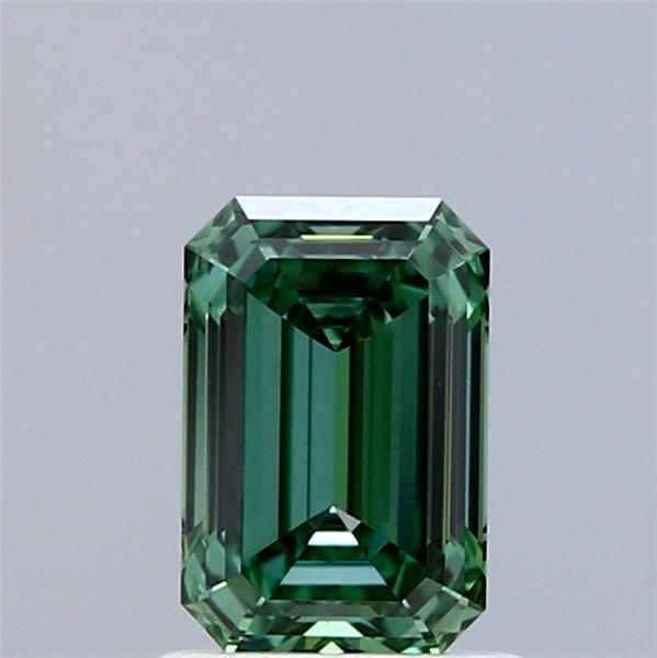 1.04 CT Fancy Vivid Green EMERALD