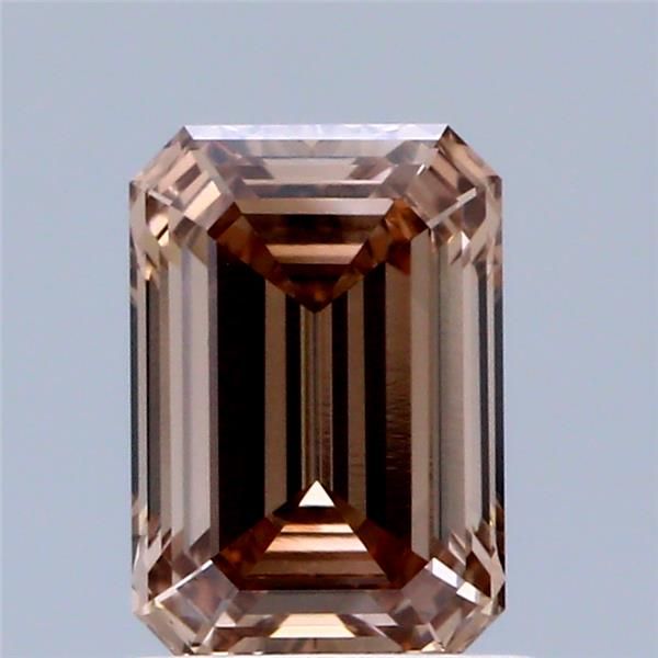 1.03 CT Fancy Light Brown EMERALD