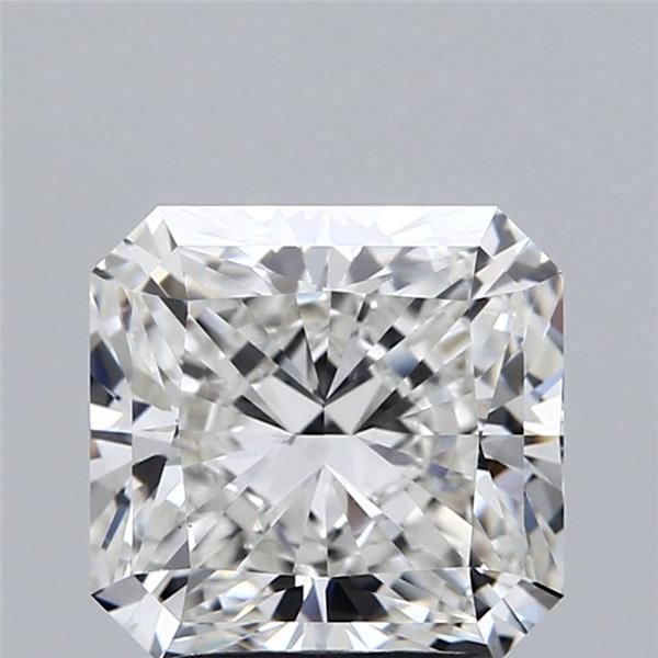 2.52 ct Square Radiant diamond