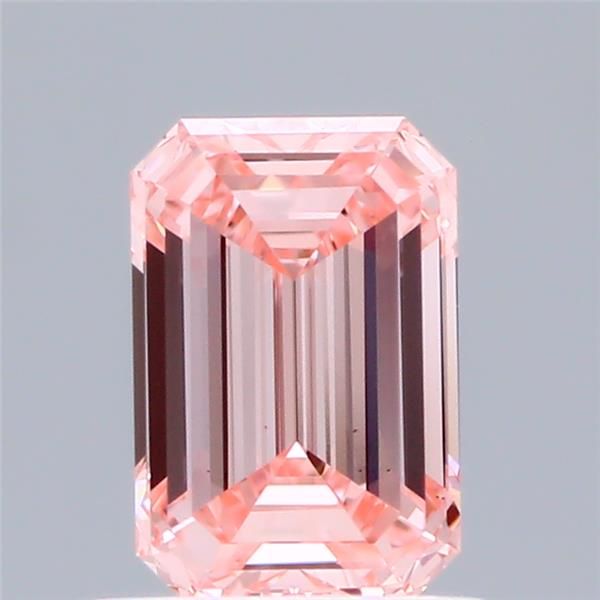 0.96 CT Fancy Vivid Pink EMERALD