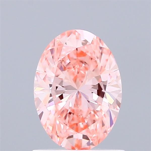 0.95 CT Fancy Vivid Pink OVAL