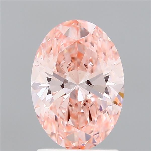 1.75 CT Fancy Vivid Pink OVAL