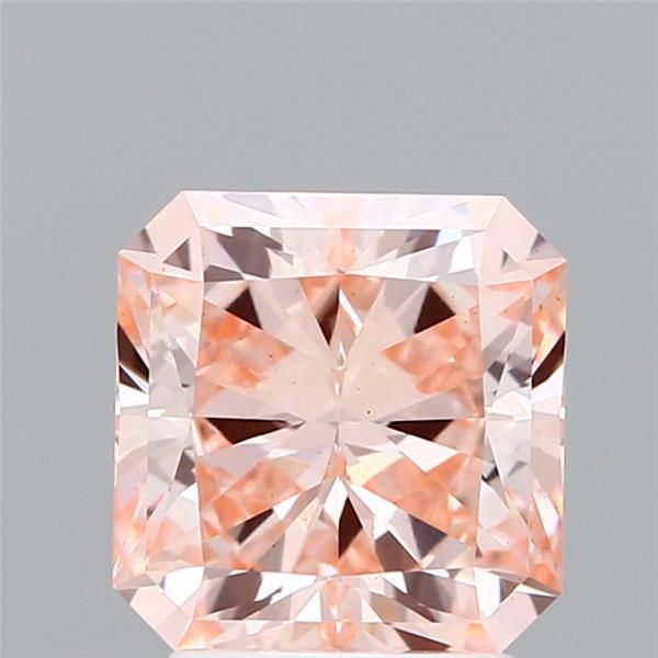 2.58 ct Square Radiant diamond
