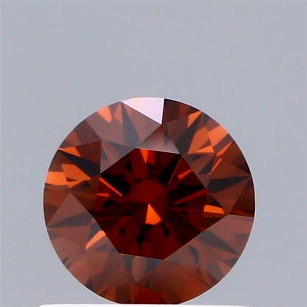 0.56 CT Fancy Deep Orange ROUND