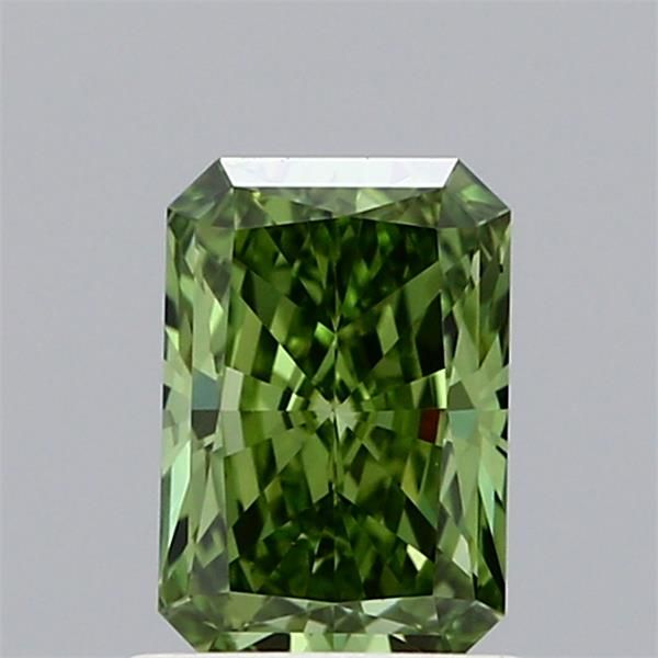 0.93 CT Fancy Vivid Green RADIANT