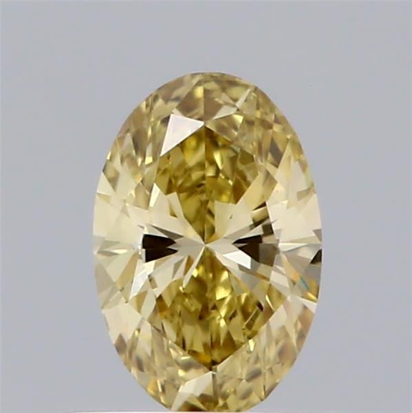 0.46 CT Fancy Vivid Yellow OVAL