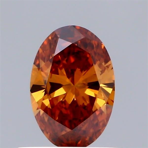 0.4 CT Fancy Orange OVAL