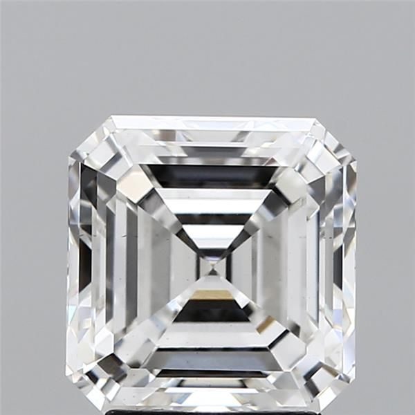 3.14 ct Square Emerald diamond