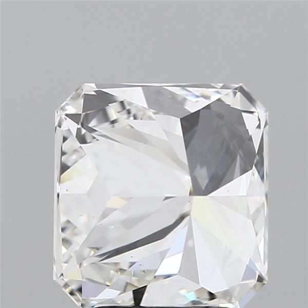 3.17 ct lab-grown Square radiant Diamond