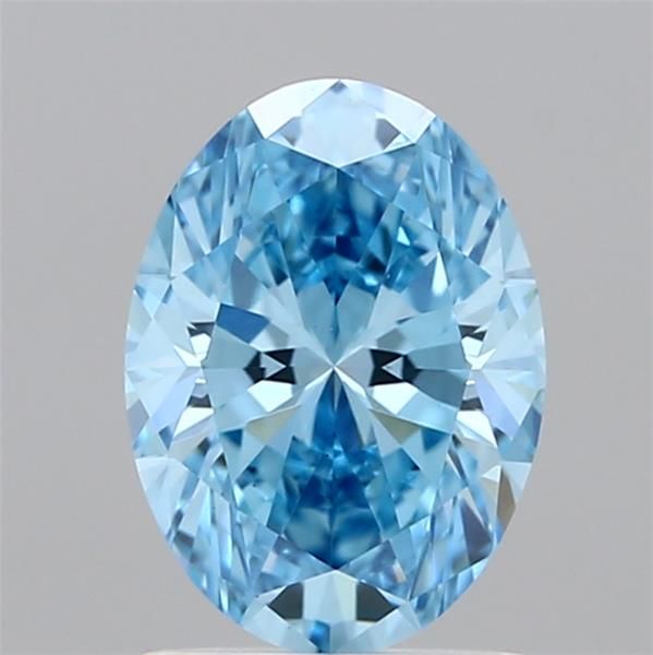 1.5 CT Fancy Vivid Blue OVAL