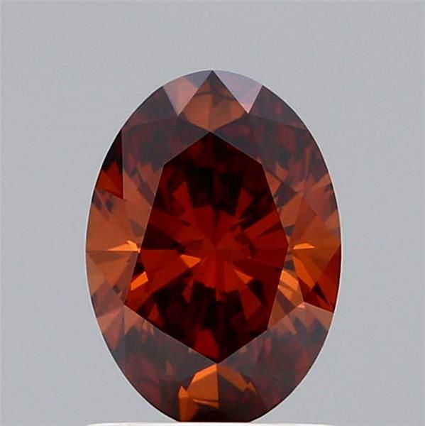 1.1 CT Fancy Deep Orange OVAL
