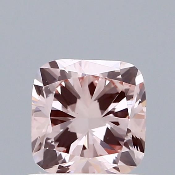 0.96 CT Fancy Intense Pink CUSHION BRILLIANT