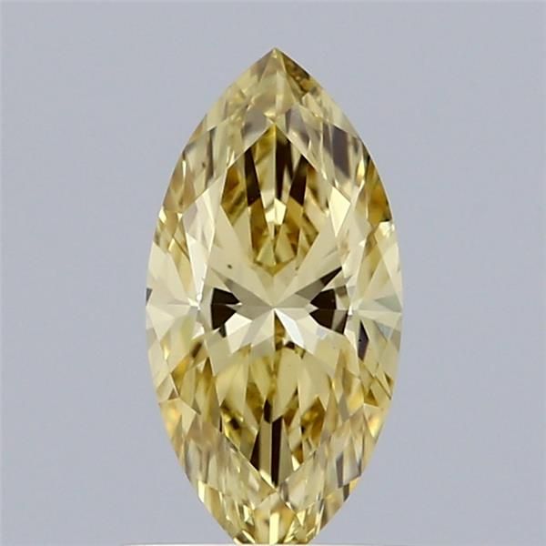 0.88 CT Fancy Intense Yellow MARQUISE