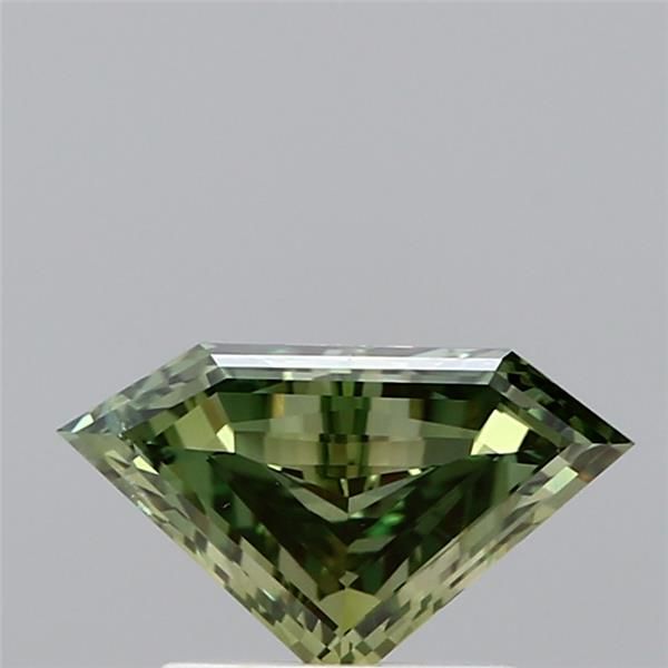 1.08 CT Fancy Vivid Green PENTAGONAL
