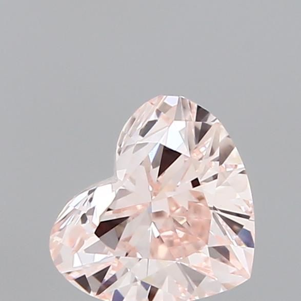 0.92 CT Fancy Pink HEART