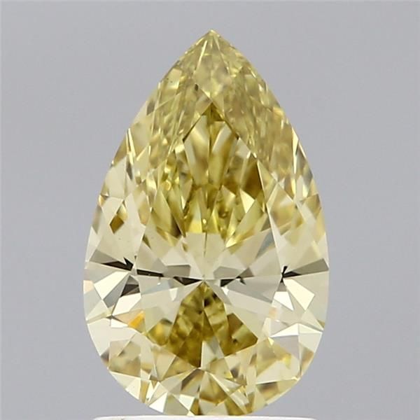 1.51 CT Fancy Intense Yellow PEAR