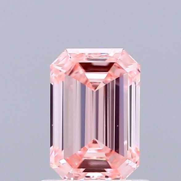 0.91 CT Fancy Intense Pink EMERALD