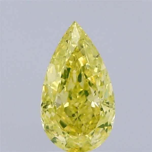 Diament 1.12 ct Fancy Intense Greenish Yellow/SI1