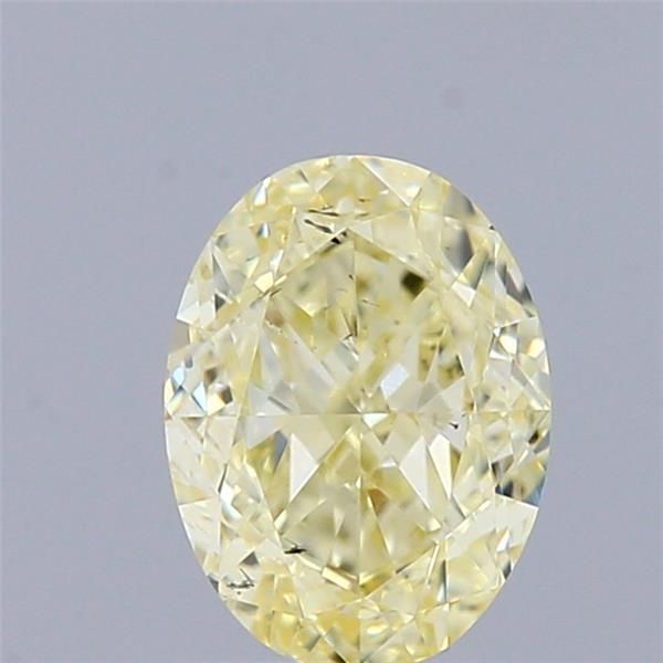 Diament 1.0 ct Fancy Light Yellow/SI2