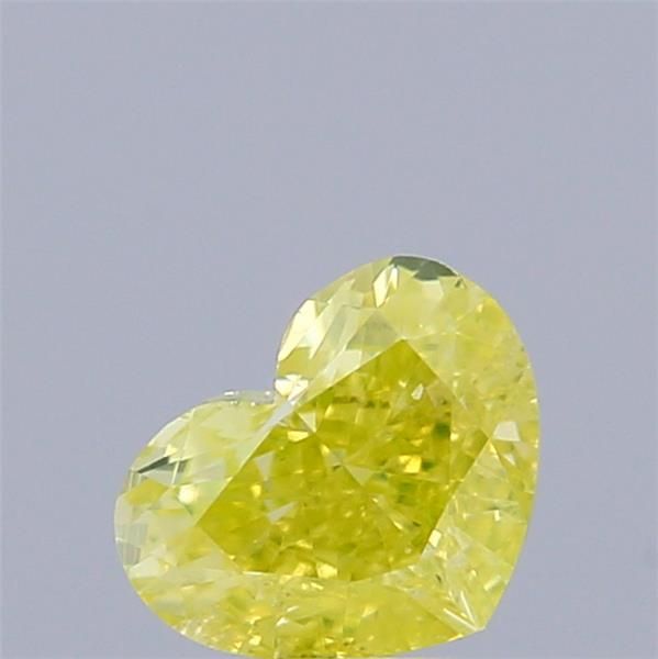 Diament 0.51 ct Fancy Intense Greenish Yellow/SI2