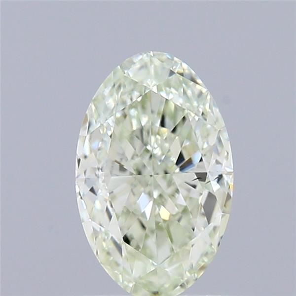 Diament 0.91 ct Fancy Light Yellow Green/SI1