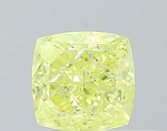 Diament 0.5 ct Fancy Yellow Green/SI1