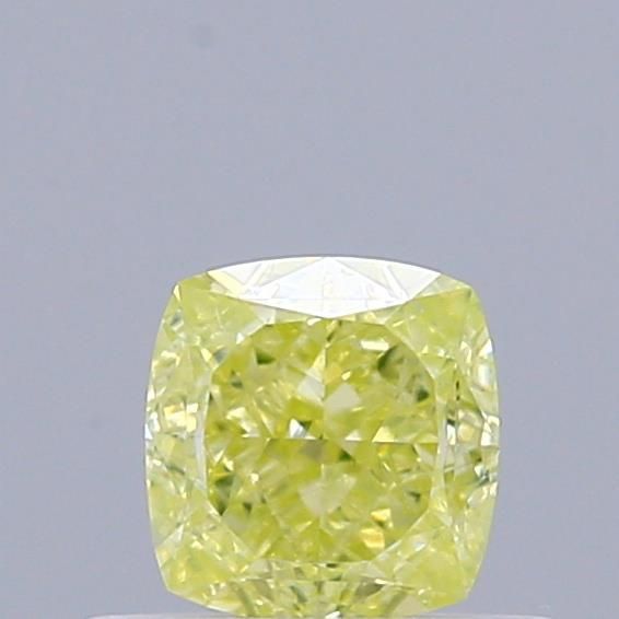 Diament 0.51 ct Fancy Greenish Yellow/SI1
