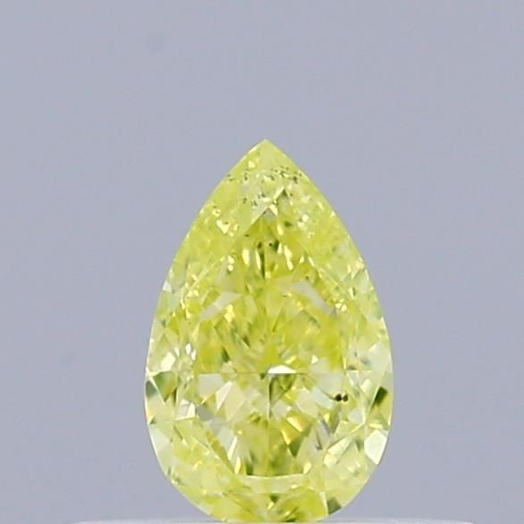 Diament 0.3 ct Fancy Greenish Yellow/SI2