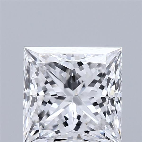 1.54 ct lab-grown Princess Diamond