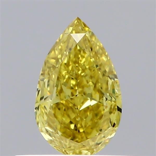 Diament 0.51 ct Fancy Vivid Yellow/VS1