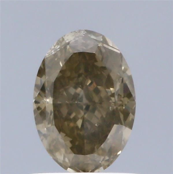 Diament 0.93 ct Fancy Dark Yellowish Brown/I1