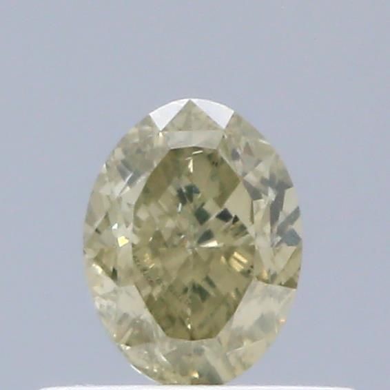 Diament 0.46 ct Fancy Dark Yellowish Gray/SI2