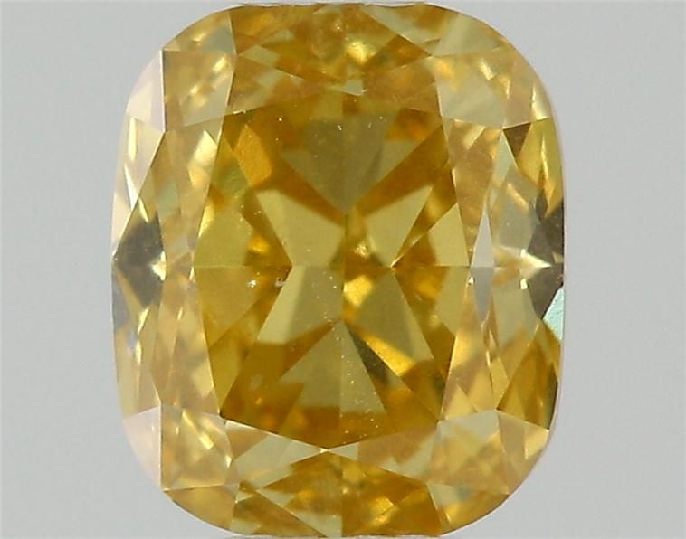 Diament 0.31 ct Fancy Orangey Yellow Orange/I1