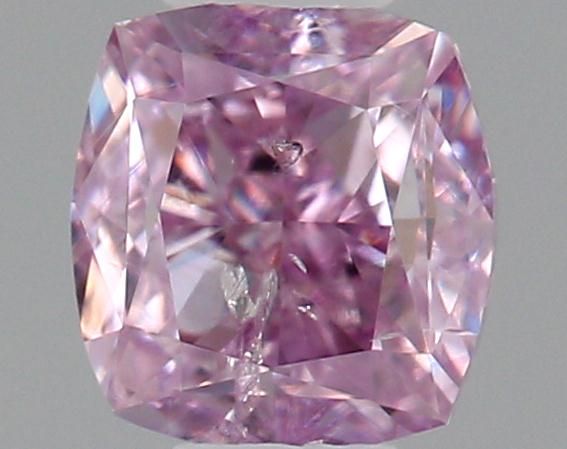 Diament 0.31 ct Fancy Pinkish Purple Pink/I1
