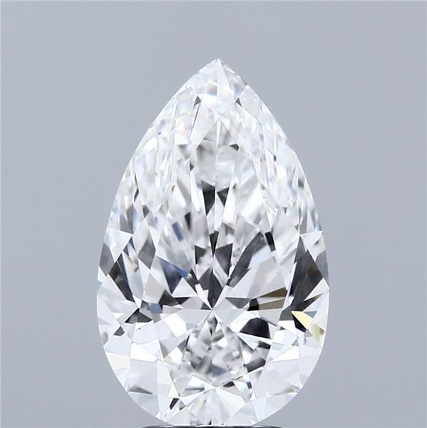 0.5 ct lab-grown Pear Diamond