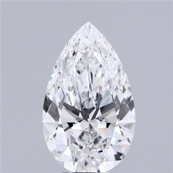 0.5 ct lab-grown Pear Diamond