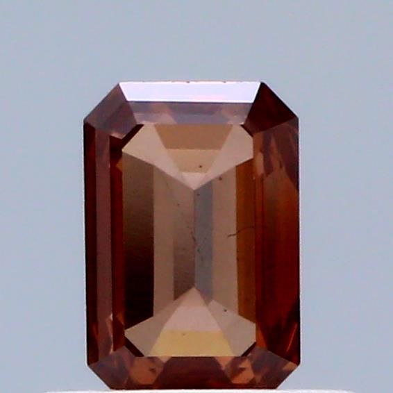 0.51 CT Fancy Orangey Brown EMERALD